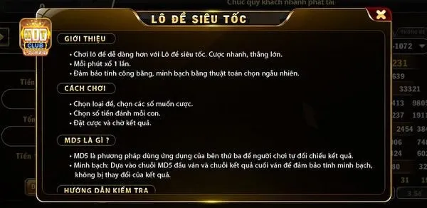 Mẹo chơi Lô đề siêu tốc tại Hit Club dễ dàng thắng lớn