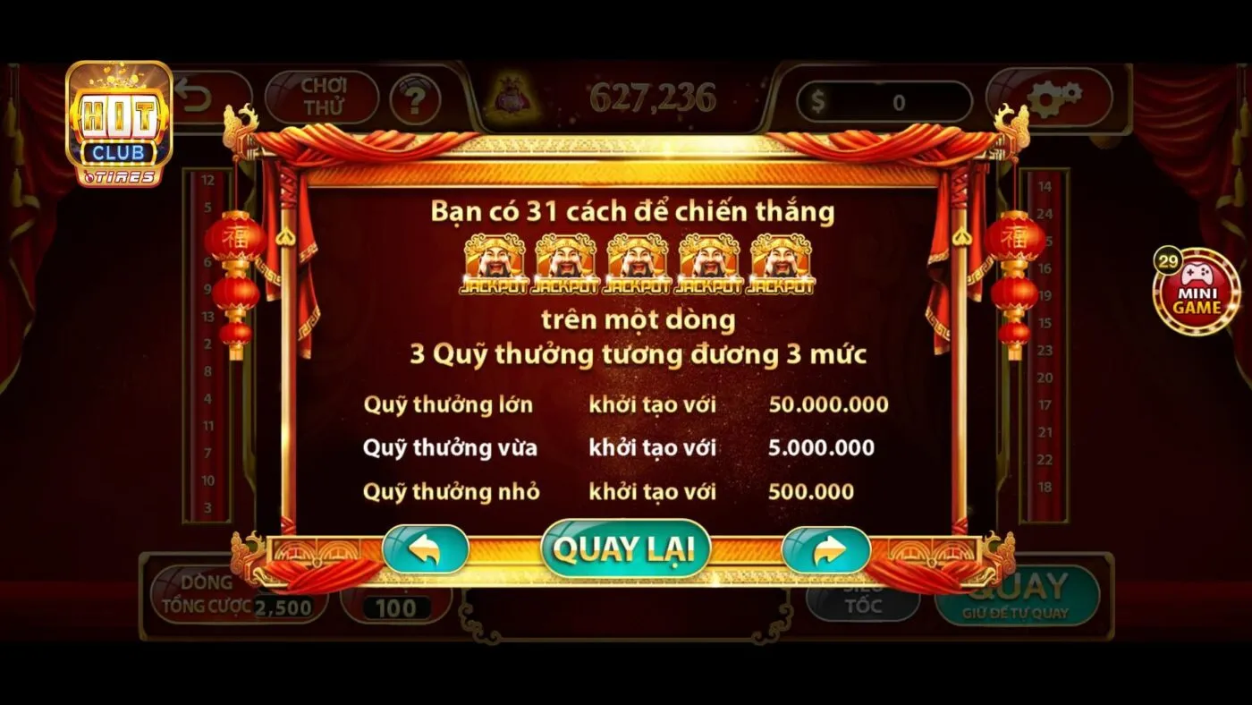 Hệ thống thiết kế trên bàn đấu 31 cách để hội viên chiến thắng