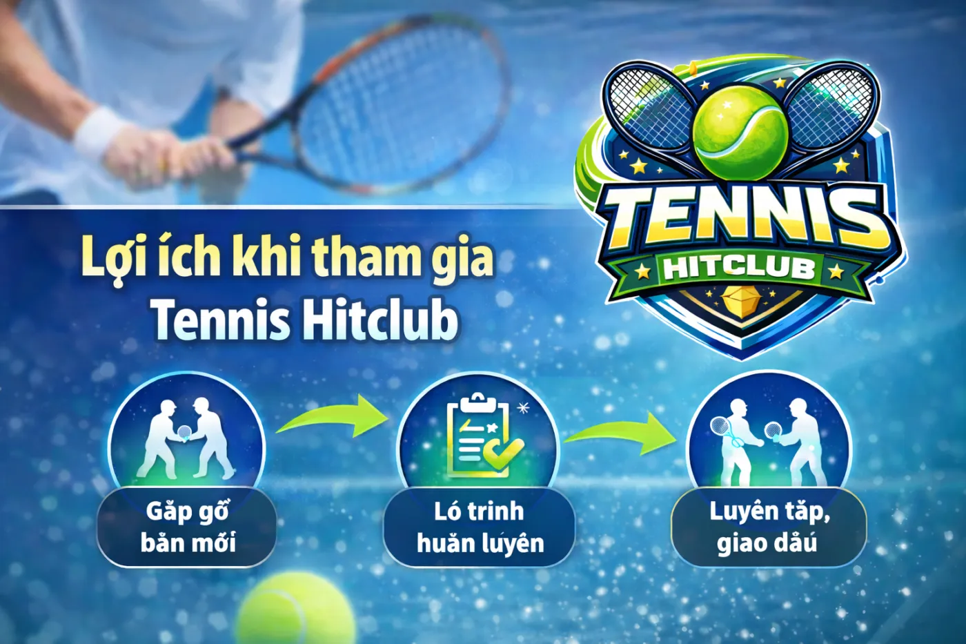 Lợi ích khi tham gia Tennis Hitclub